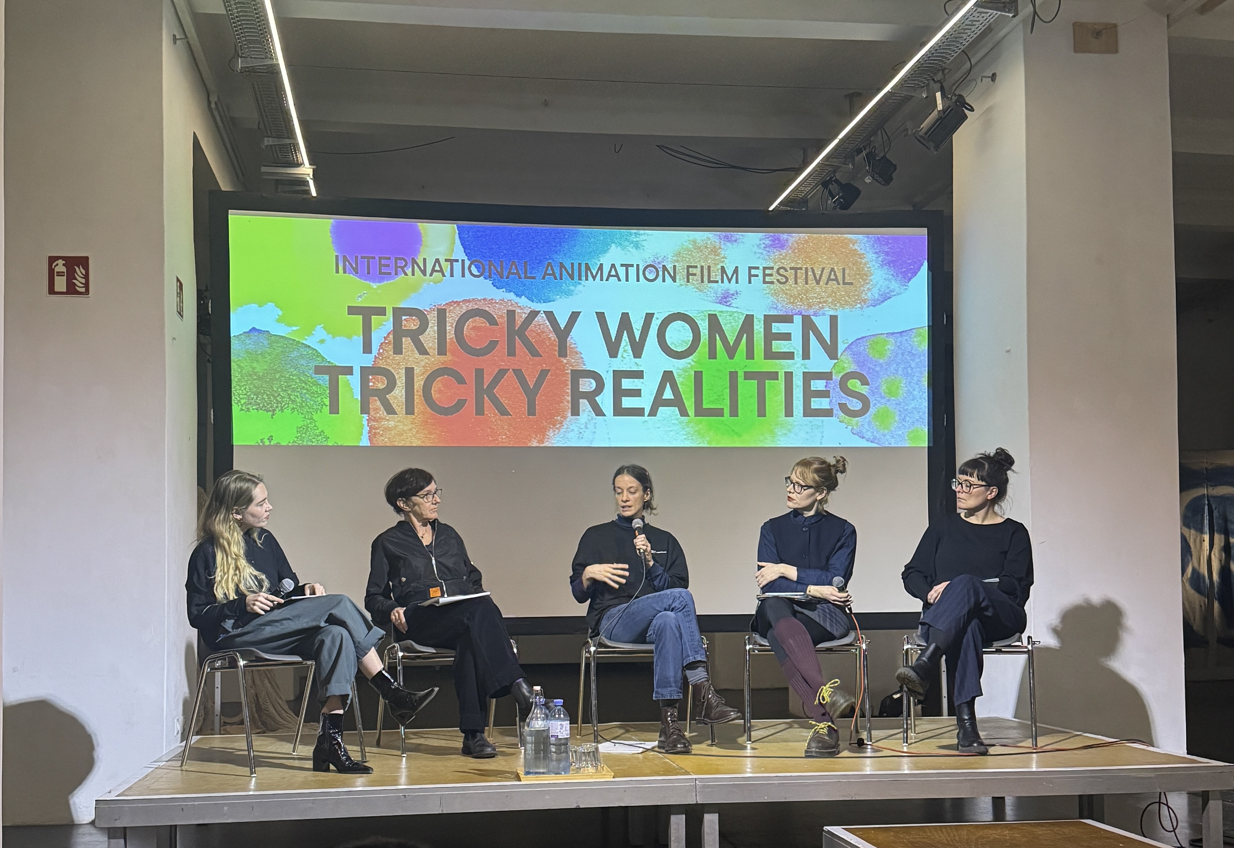 Image from Gewalt und Gegenbild - Tricky Women Tricky Realities Panel Discussion by Hekate – Film & Video Collective